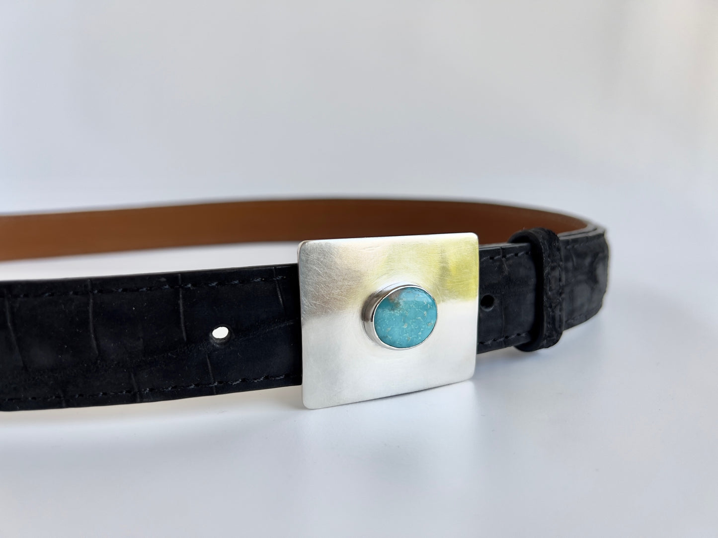 Turquoise Sterling Silver Buckle