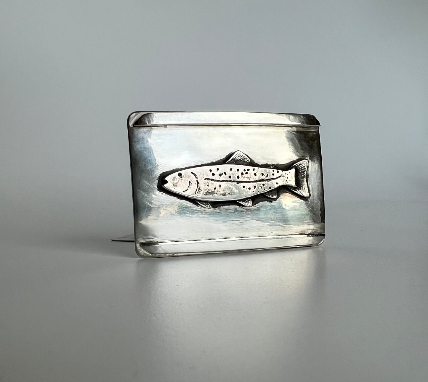 Sterling Silver Trout Buckle